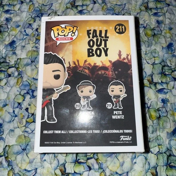 Funko Pop! Pete Wentz - Fall Out Boy Vinyl Figure - Picture 3 of 7